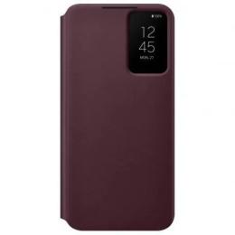Чохол-книжка Samsung Smart Clear View Cover для Samsung Galaxy S906 S22 Plus Burgundy
