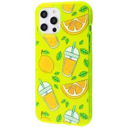 Чохол-накладка EpiK Fruit Cocktail Case (TPU) для iPhone 12 Pro Max Yellow lemon