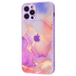 Чохол-накладка EpiK Marble Clouds для iPhone 12 Pro Purple