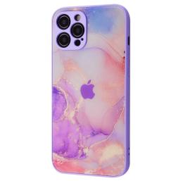 Чохол-накладка EpiK Marble Clouds для iPhone 12 Pro Max Purple