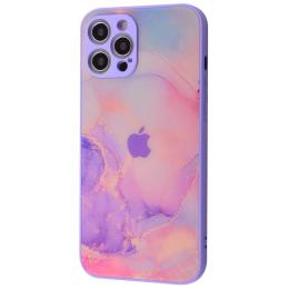 Чохол-накладка EpiK Marble Clouds для iPhone 13 Pro Max Purple