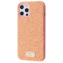 Чохол-накладка PULOKA Macaroon для iPhone 12 Pro Max Rose Gold