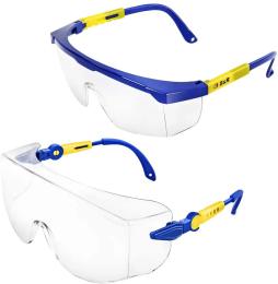 Захисні окуляри S&amp;R 603101002 Transparent з бічним захистом 2 шт.