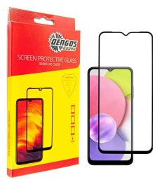Захисне скло DENGOS Full Glue для Samsung Galaxy A035 A03 Black