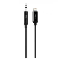 Аудіо-кабель Ttec 2DK42S mini-Jack 3.5(тато)Lightning(тато), 1m Black