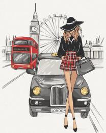 Картина за номерами Art Craft 40х50 см 10249-AC Елегантність Лондона