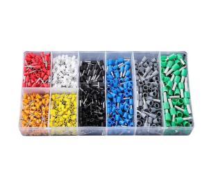 Набор кабельных наконечников VE1200 (Е1508-250 шт,Е1008-200 шт,Е0508-200 шт, Е7508-200шт, Е10-12-25ш