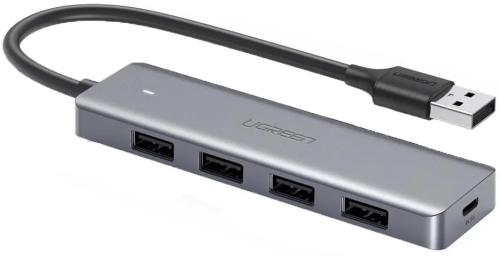 USB-хаб Ugreen Ultra Slim CM219 4-port USB 3.0 (50985)