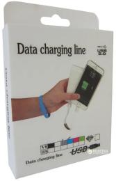 Дата-кабель VALUE S0601 0.2m USB(тато) - Lightning(тато) Gray