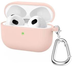 Чохол для навушників Blueo Liquid Silicone Case for Airpods 4 Pink