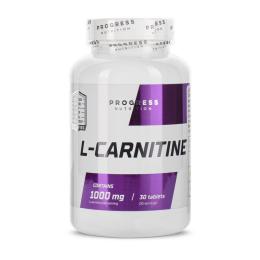 Жироспалювач Progress Nutrition L-Carnitine 1000 mg (30 tabs) (21837-01)