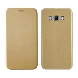 Чохол-книжка Level для Samsung Galaxy J510 J5 Gold