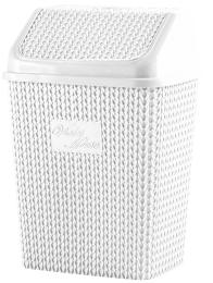 Кошик для сміття Violet House Віолетта White (6513165)