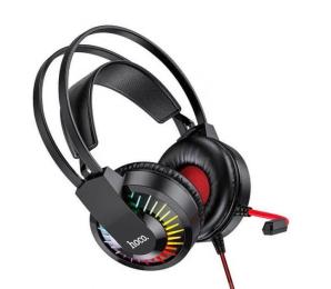 Накладні навушники Hoco W105 Joyful Red з мікрофоном