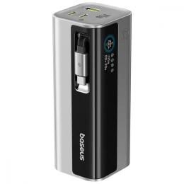 Зовнішній портативний акумулятор Baseus EnerGeek 20000mAh Silver 145W