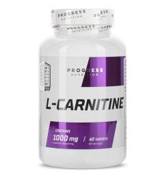 Жироспалювач Progress Nutrition L-Carnitine 1000 mg (60 tabs) (21841-01)