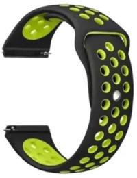 Набір ремінців для смарт-годинника BeCover Vents Style для LG Watch Sport W280A Girl (BC_706528) Black White 4 кольори