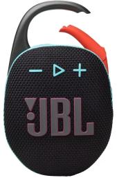 Акустика портативна JBL Clip 5 Black Orange (JBLCLIP5BLKOAM)