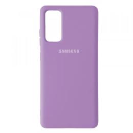 Чохол-накладка Infinity Silicone Case Full Protective для Samsung Galaxy S20 FE/S20 Lite Lilac