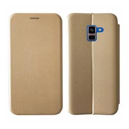 Чохол-книжка Level для Samsung Galaxy A730 A8 Plus Gold