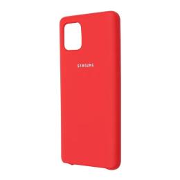 Чохол-накладка Infinity Silicone Case для Samsung Galaxy A415 A41 Red