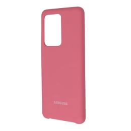 Чохол-накладка Infinity Silicone Case для Samsung Galaxy G988 S20 Ultra Pink