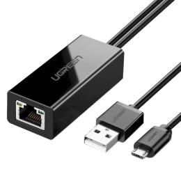 Перехідник Ugreen (30985) Ethernet Adapter for TV Stick Black