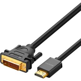 Відео-кабель Ugreen HD106 HDMI  -  DVI v1.4 3м Black (10136)