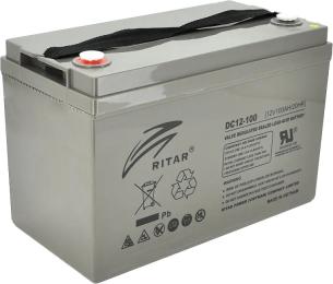Акумулятор для ДБЖ Ritar 12V 100Ah (DC12-100) AGM