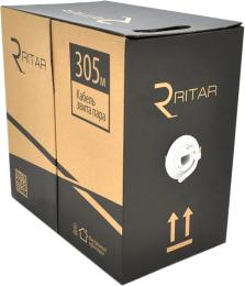 Вита пара Merlion 11354 КНПЭ, FTP-cat.6 (4*2*0.54), Merlion, (CCA), для нар. работ, 305м, White, Corton BOX, Q2