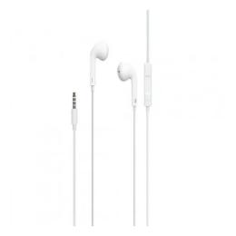 Дротові навушники Borofone BM30 White з мікрофоном