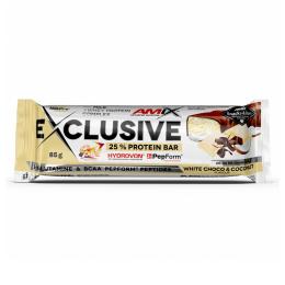 AMIX Exclusive Protein Bar 25% (85 g, white choco &amp; coconut) (21957-08)