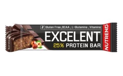 Протеїн Nutrend Excelent Protein Bar (85 g, chocolate with nuts) (03539-02)