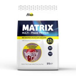 Протеїн FitWin Matrix Multi-Phase Protein (900 g, strawberry yoghurt) (23346-02)