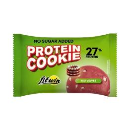 Протеїн FitWin Protein Cookie 27% - 10x40g Red Velvet (2024-11-0046)