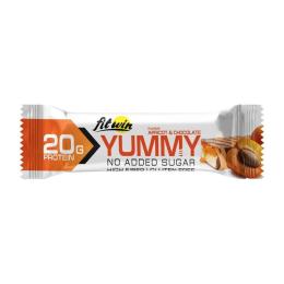 Протеїн FitWin Yummy Bar No Sugar Added (55 g, apricot &amp; chocolate) (23981-01)