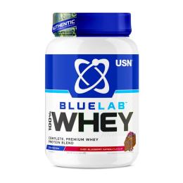 Протеїн USN Blue Lab 100% Whey (908 g, choc blueberry gateau) (21990-13)