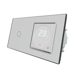Терморегулятор LIVOLO VL-C7FC1/FCQ1-4IP Gray