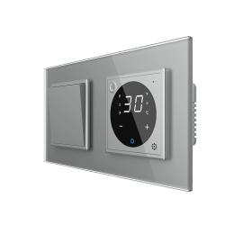 Терморегулятор LIVOLO VL-C7FCMKS2/FCQ1-4IP Gray