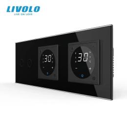 Терморегулятор LIVOLO VL-C7FC2Z2/FCQ1Z2/FCQ1Z2-6BP Black
