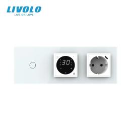 Терморегулятор LIVOLO VL-C7FC1SZ2/FCQ1Z2/FCTF16A.UC18W-6WP White