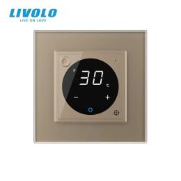 Терморегулятор LIVOLO VL-C7FCQ1/XQ001-2AS06 Gold
