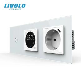 Терморегулятор LIVOLO VL-C7FC1/FCQ1/FCTF16A.UC18W-6WP White