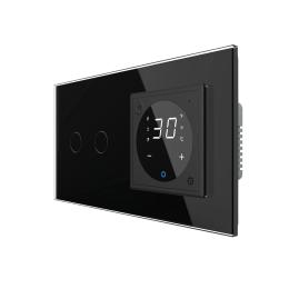 Терморегулятор LIVOLO VL-C7FC2SZ2/FCQ1Z2-4BP Black