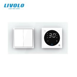 Терморегулятор LIVOLO VL-C7FCMH1/FCQ1-4WP White