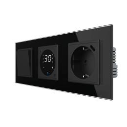 Терморегулятор LIVOLO VL-C7FCMM10A2/FCQ1/FCTF16A.UC18W-6BP Black