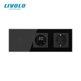 Терморегулятор LIVOLO VL-C7FC1/FCQ1/FCTF16A.UC18W-6BP Black