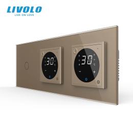 Терморегулятор LIVOLO VL-C7FC1S/FCQ1/FCQ1-6AP Gold