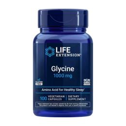Аміноксилота  Life Extension Glycine 1000 mg (100 veg caps) (24617-01)