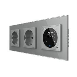 Терморегулятор LIVOLO VL-C7FCTC16A/FCQ1-6IP Gray